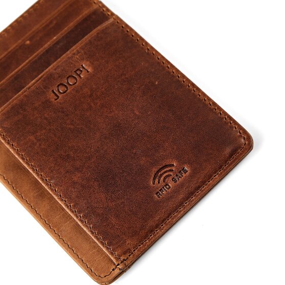 Joop! cerratano Kreditkartenetui RFID Schutz Leder 8 cm