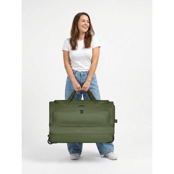 Redolz Duffle Essentials 2-Rollen Reisetasche 70 cm L mit Dehnfalte