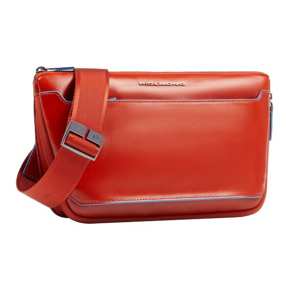 Piquadro Blue Square Umhängetasche Leder 30 cm