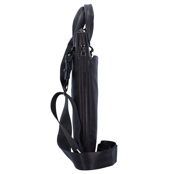 Piquadro Black Square Aktentasche Leder 42 cm Laptopfach Piquadro Black Square Aktentasche Leder 42 cm Laptopfach