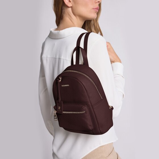 Lazarotti Bologna Leather City Rucksack Leder 27 cm