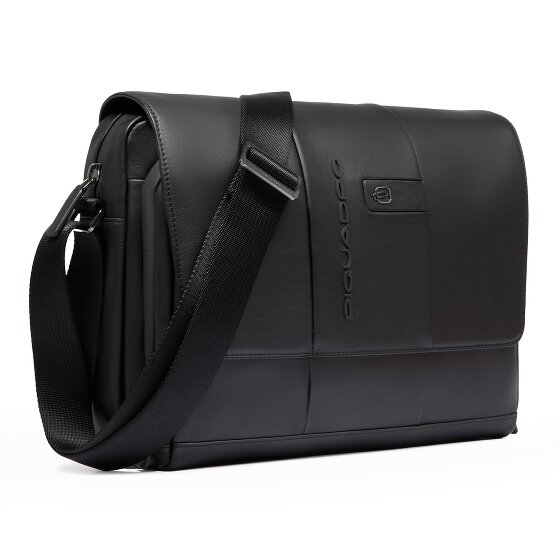 Piquadro Urban Messenger RFID Schutz Leder 35 cm Laptopfach
