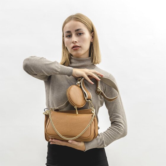 Lazarotti Milano Leather Umhängetasche Leder 23 cm