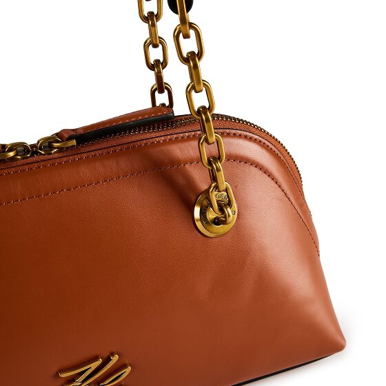 Karl Lagerfeld Autograph Schultertasche Leder 30 cm