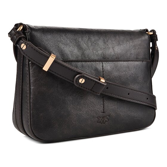 PINKO Love Satchel Mini Umhängetasche Leder 21 cm
