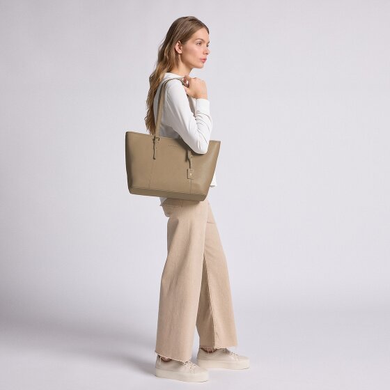 Lazarotti Bologna Leather XL Shopper Tasche Leder 35 cm