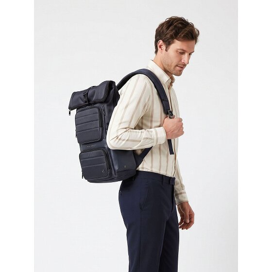 Piquadro Oberon Daypack RFID Schutz 48 cm Laptopfach