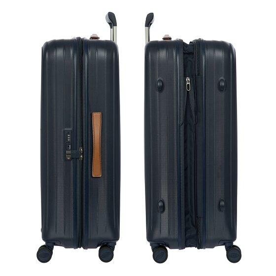 Bric's Taormina 4 Rollen Trolley 75 cm mit Dehnfalte