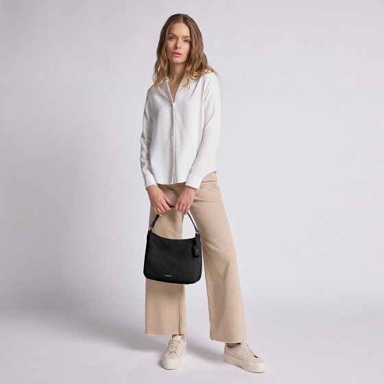 Lazarotti Bologna Leather Hobo Schultertasche Leder 27 cm