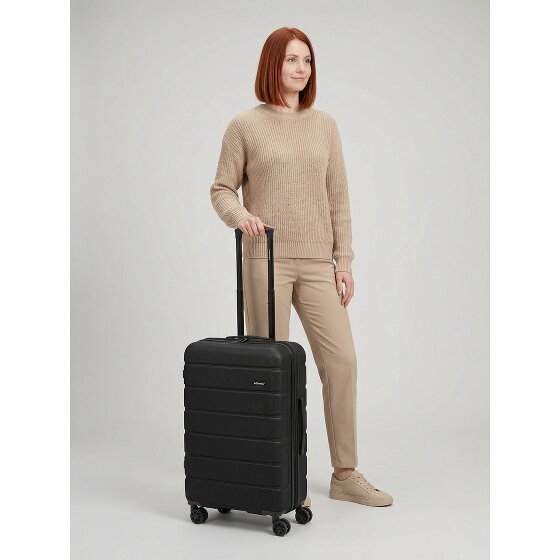 Saxoline Miami 4 Rollen Trolley M 65 cm mit Dehnfalte