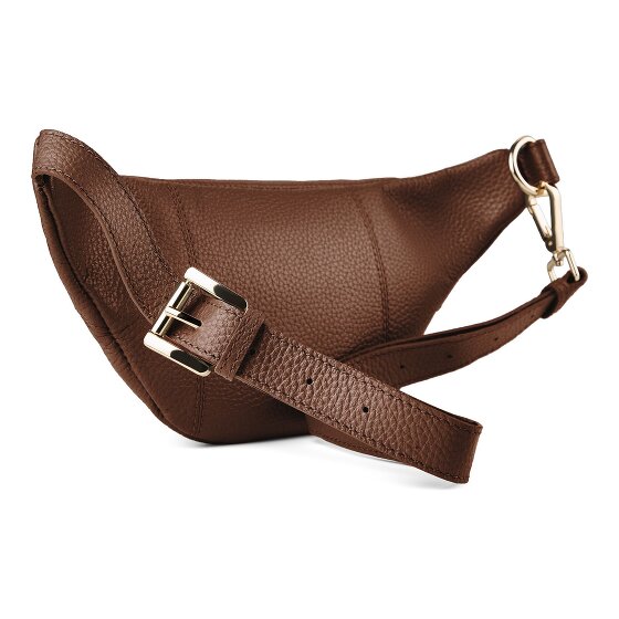 Lazarotti Bologna Leather Double-Zip Gürteltasche Crossbody Leder 25 cm
