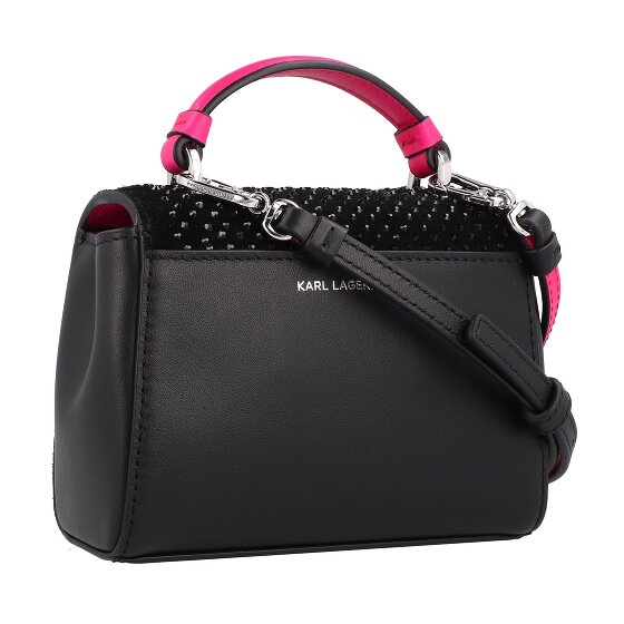 Karl Lagerfeld Autograph Mini Bag Handtasche Leder 16 cm
