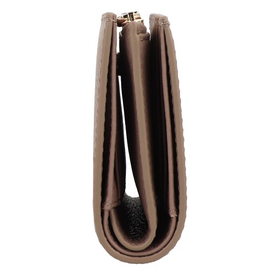 Coccinelle Metallic Geldbörse RFID Schutz Leder 16 cm