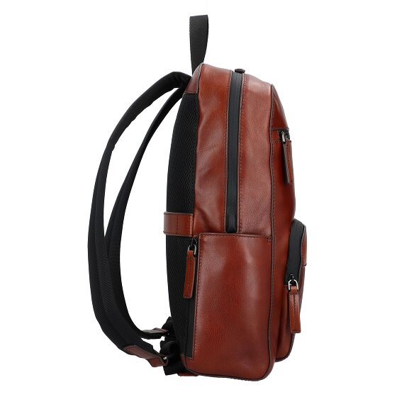 The Bridge Damiano Business-Rucksack Leder 39 cm Laptopfach The Bridge Damiano Business-Rucksack Leder 39 cm Laptopfach