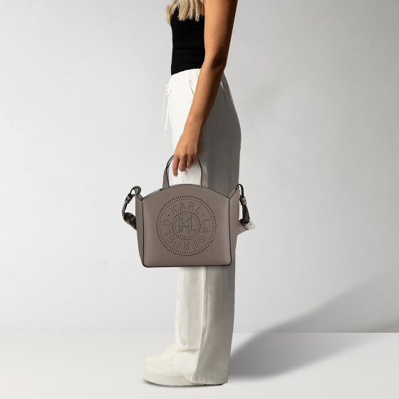 Karl Lagerfeld Circle Shopper Tasche Leder 26 cm
