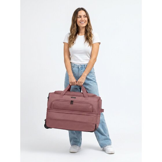 Redolz Duffle Essentials 2-Rollen Reisetasche 55 cm M mit Dehnfalte