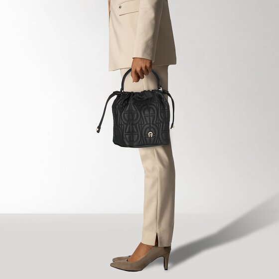 AIGNER Diadora Handtasche Leder 18 cm