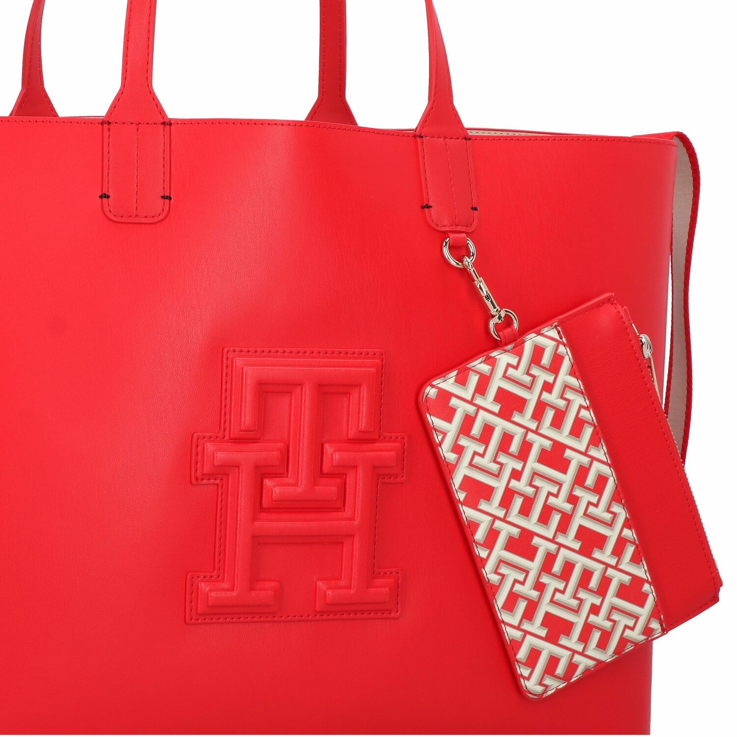 Tommy Hilfiger Iconic Tommy Shopper Tasche 50 cm fierce red