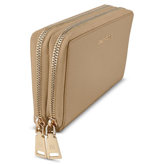 Lazarotti Bologna Leather Geldbörse RFID Schutz Leder 20 cm