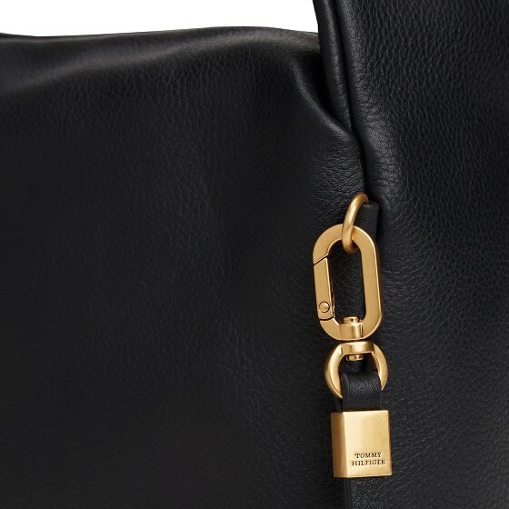 Tommy Hilfiger TH City Leather Schultertasche Leder 28 cm