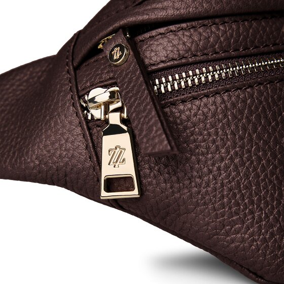Lazarotti Bologna Leather Double-Zip Gürteltasche Crossbody Leder 25 cm