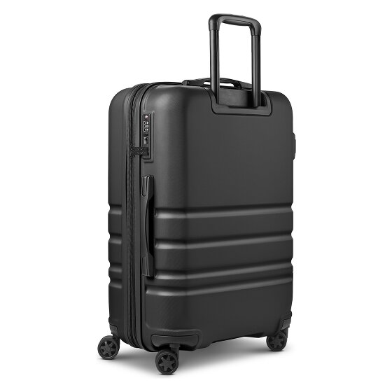 Redolz Pro ABS 4 Rollen Kofferset 3-teilig mit Dehnfalte