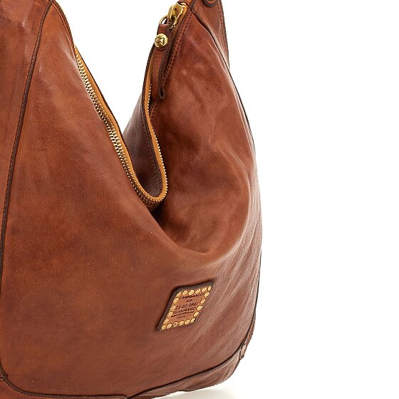 Campomaggi Mogano Schultertasche Leder 44 cm