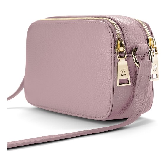 Lazarotti Bologna Leather Umhängetasche Leder Double-Zip 18 cm