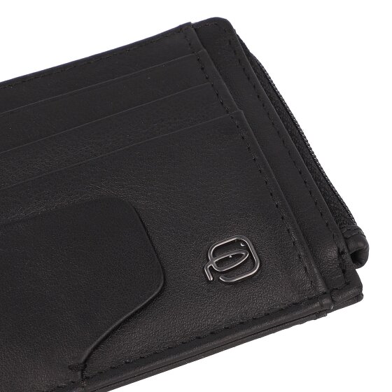 Piquadro Akron Kreditkartenetui RFID Schutz Leder 11.5 cm