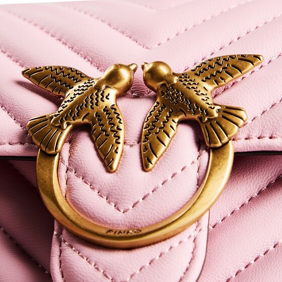 PINKO Love One Umhängetasche Leder 21 cm