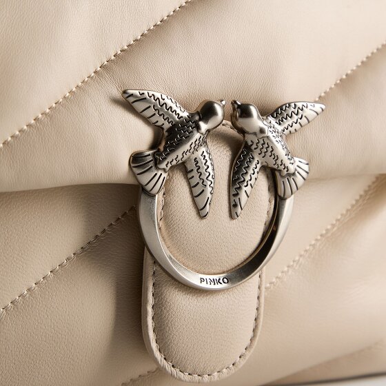 PINKO Love Puff Umhängetasche Leder 30 cm