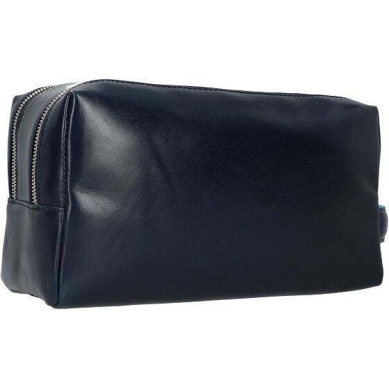 Piquadro Blue Square Kulturbeutel Leder 25 cm