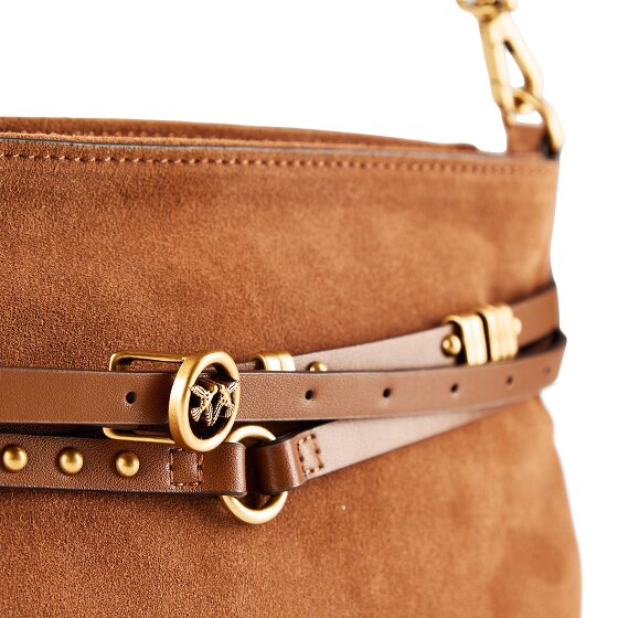 PINKO Belt Bag Classic Schultertasche Leder 32 cm