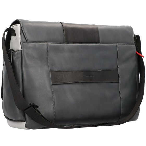 Piquadro Urban Messenger Leder 36 cm Laptopfach