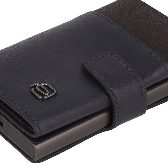 Piquadro Blue Square Kreditkartenetui Leder 10 cm