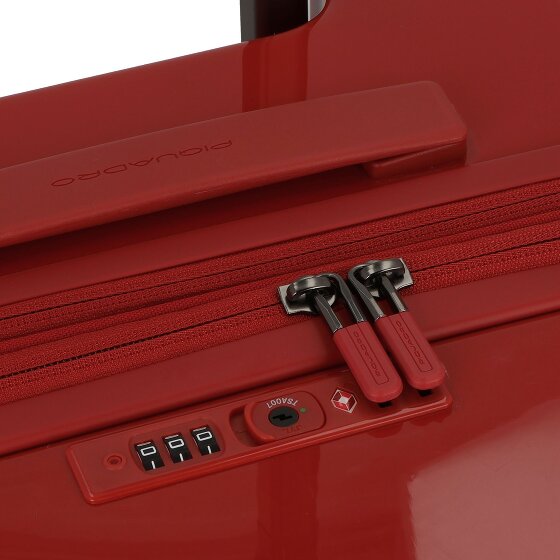 Piquadro PQ-Light 4 Rollen Trolley 69 cm mit Dehnfalte