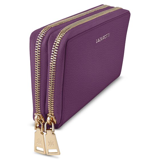 Lazarotti Bologna Leather Geldbörse RFID Schutz Leder 20 cm