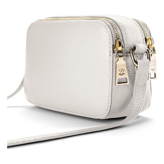 Lazarotti Bologna Leather Umhängetasche Leder Double-Zip 18 cm