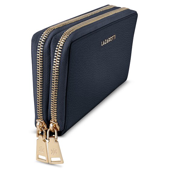 Lazarotti Bologna Leather Geldbörse RFID Schutz Leder 20 cm