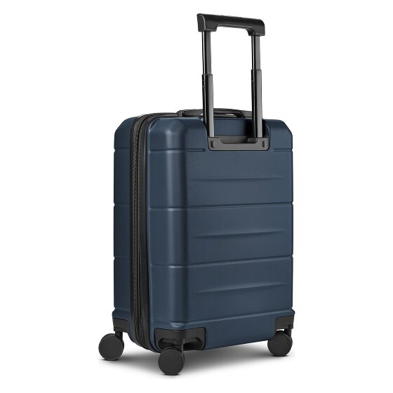 Police London 4 Rollen Kabinentrolley 55 cm Laptopfach mit Dehnfalte