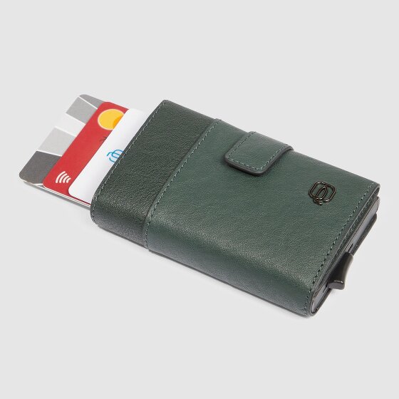 Piquadro Blue Square Kreditkartenetui Leder 10 cm