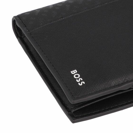 Boss Zair Geldbörse RFID Schutz Leder 11 cm