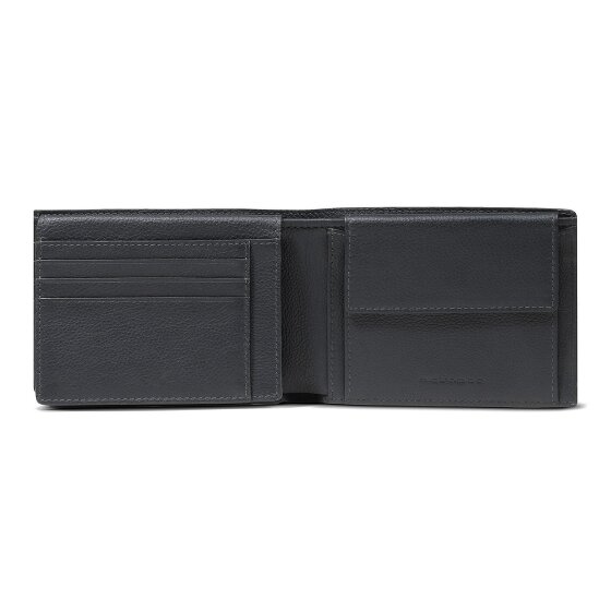 Piquadro Portuom Geldbörse RFID Schutz Leder 13 cm