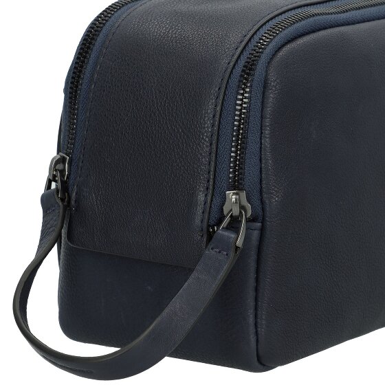 Piquadro Wollem Kulturbeutel Leder 25 cm