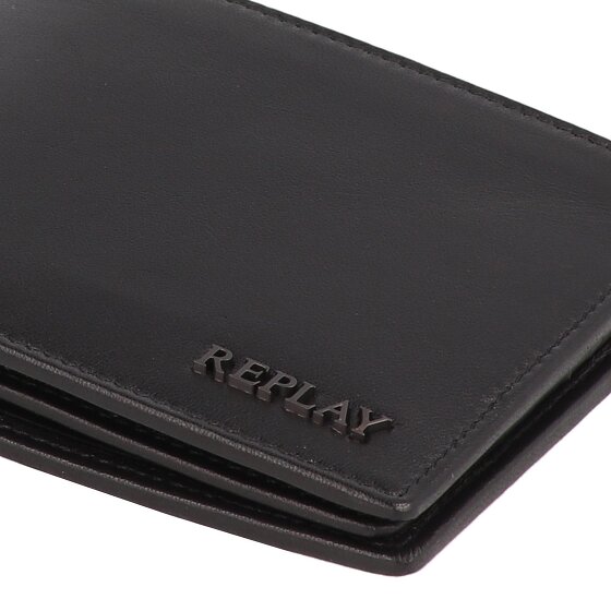 Replay Geldbörse RFID Schutz Leder 13 cm Replay Geldbörse RFID Schutz Leder 13 cm