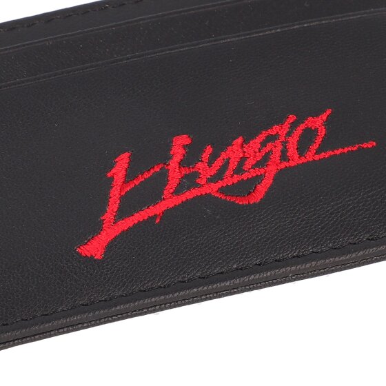 Hugo Handwritten Kreditkartenetui Leder 10 cm