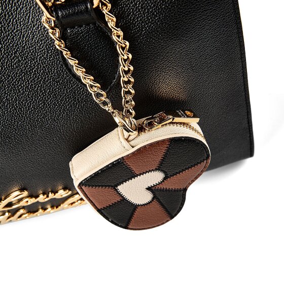 Love Moschino Heart Charm Schultertasche Leder 35 cm