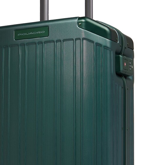 Piquadro PQLM 4 Rollen Kabinentrolley 55 cm Laptopfach