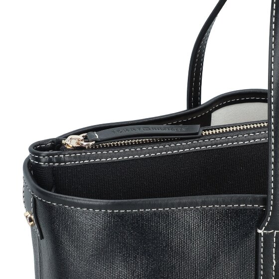 Tommy Hilfiger TH Monoplay Leather Shopper Tasche 35 cm