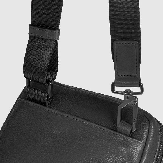 Piquadro Cronus Umhängetasche Leder 18 cm